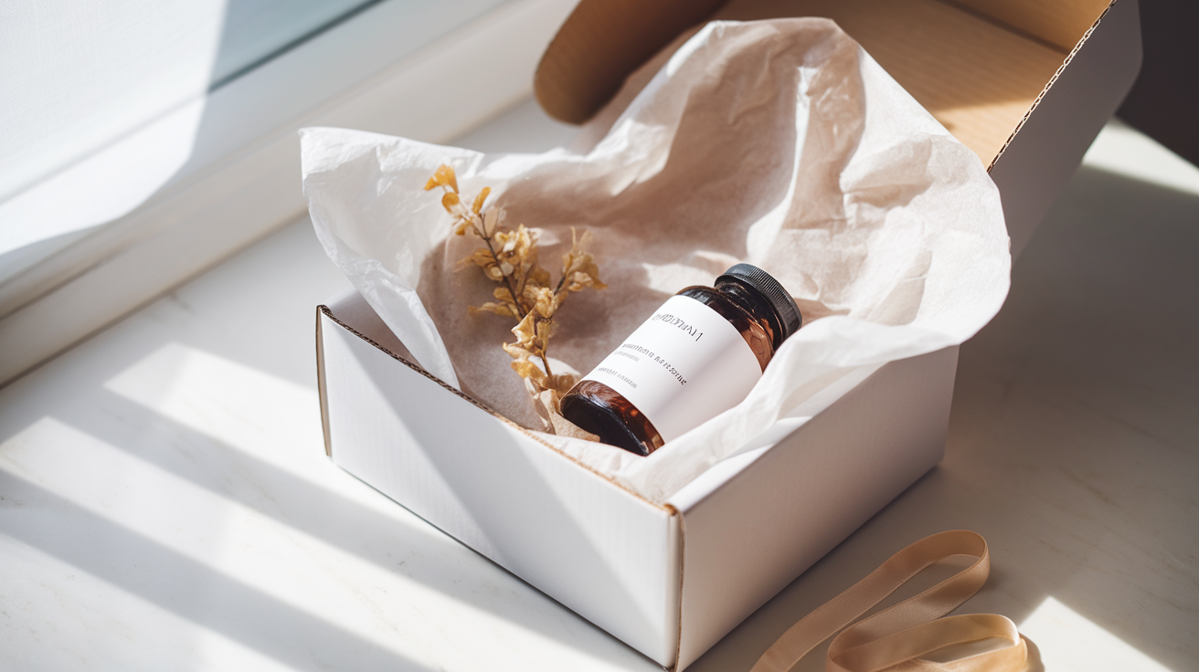 Balenie a doručenie objednávky Modravia